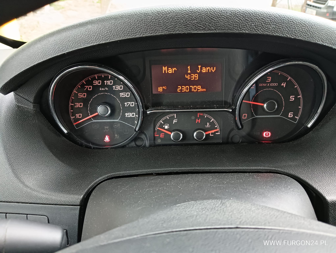 Furgone box FIAT DUCATO KONTENER WINDA NR 886: foto 13