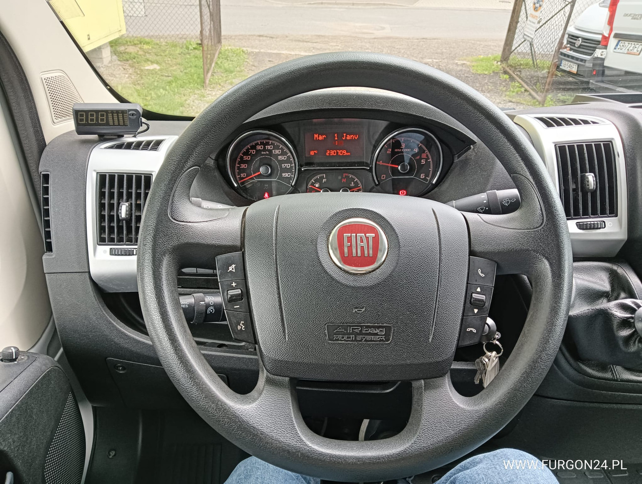 Furgone box FIAT DUCATO KONTENER WINDA NR 886: foto 12