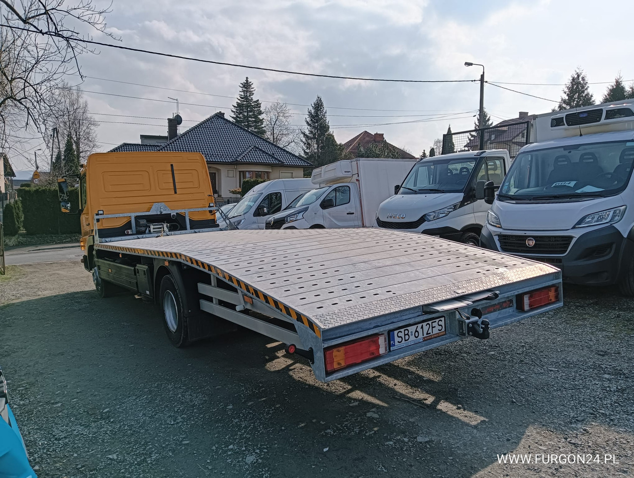 Camion bisarca MERCEDES ATEGO 1018 POMOC DROGOWA LAWETA NR 665: foto 6
