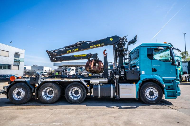 Autocarro scarrabile, Camion con gru MAN TGS 35.510 8X4-4 BL + TAJFUN L170 K: foto 9 Autocarro scarrabile, Camion con gru MAN TGS 35.510 8X4-4 BL + TAJFUN L170 K: foto 9