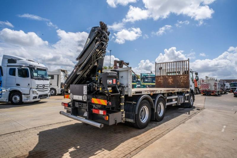 Renault LANDER 340 DXI-6X4+HIAB 14 T/m/3xhydr. - Autocarro con pianale/ Cassone fisso, Camion con gru: foto 4 Renault LANDER 340 DXI-6X4+HIAB 14 T/m/3xhydr. - Autocarro con pianale/ Cassone fisso, Camion con gru: foto 4