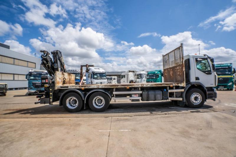 Renault LANDER 340 DXI-6X4+HIAB 14 T/m/3xhydr. - Autocarro con pianale/ Cassone fisso, Camion con gru: foto 5 Renault LANDER 340 DXI-6X4+HIAB 14 T/m/3xhydr. - Autocarro con pianale/ Cassone fisso, Camion con gru: foto 5