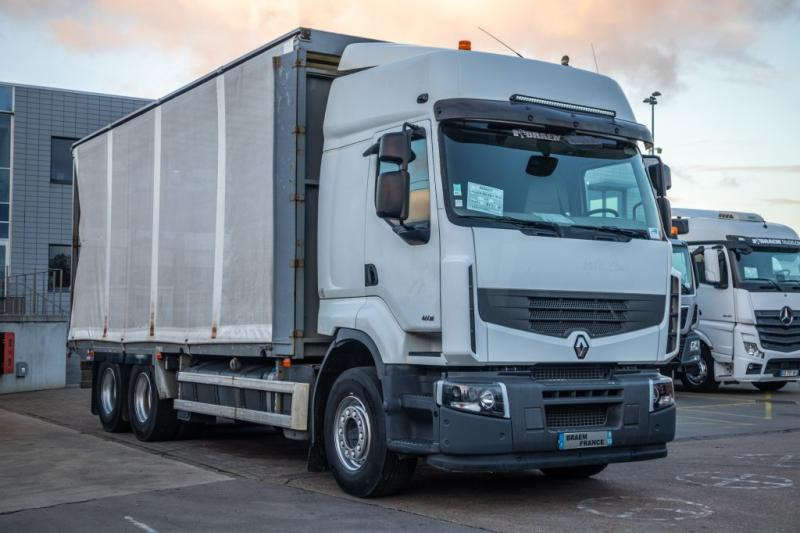 Renault LANDER 460DXI-6x2+10 pneus/tires-intarder - Camion centinato: foto 2 Renault LANDER 460DXI-6x2+10 pneus/tires-intarder - Camion centinato: foto 2