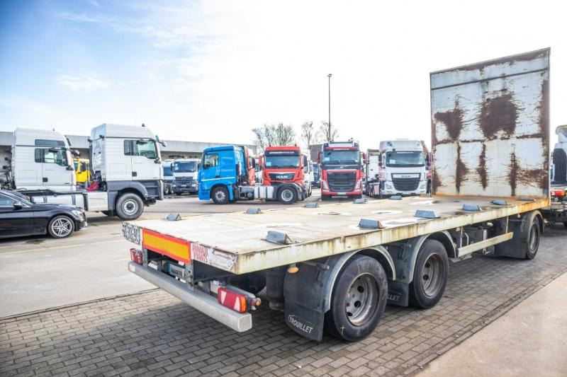 Trouillet PLATEAU + 3 ASSEN DOLLY - Rimorchio pianale/ Cassonato: foto 3 Trouillet PLATEAU + 3 ASSEN DOLLY - Rimorchio pianale/ Cassonato: foto 3