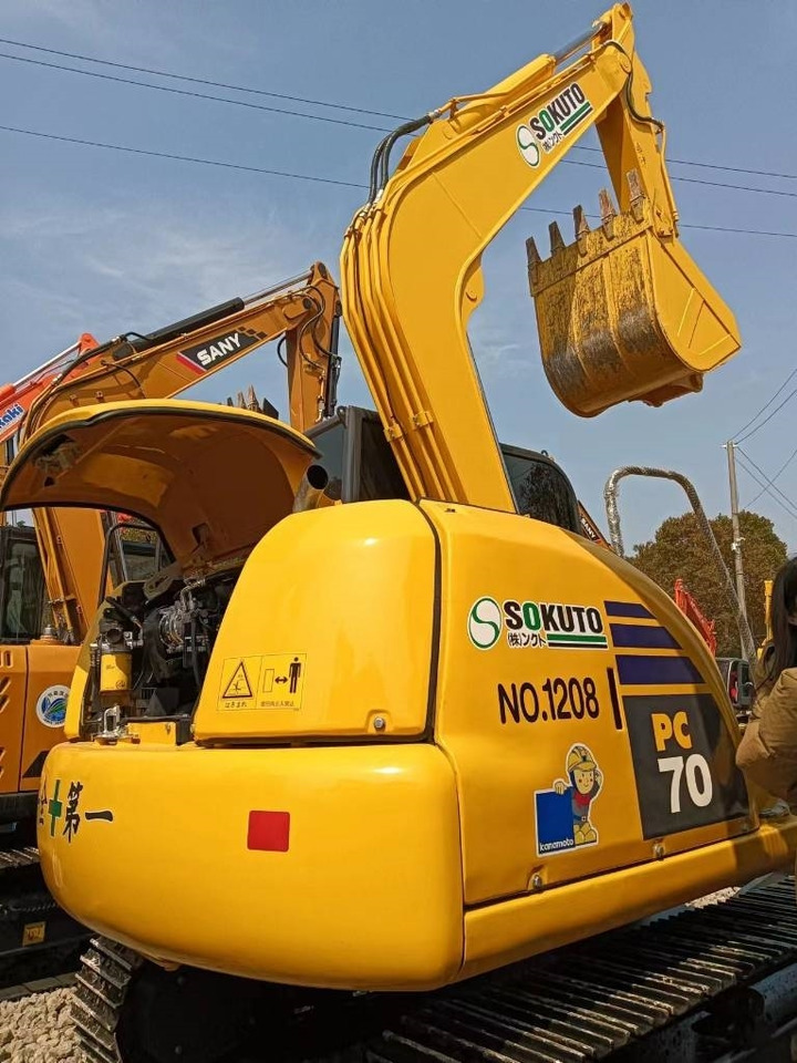 Komatsu PC 70 - Miniescavatore: foto 2 Komatsu PC 70 - Miniescavatore: foto 2