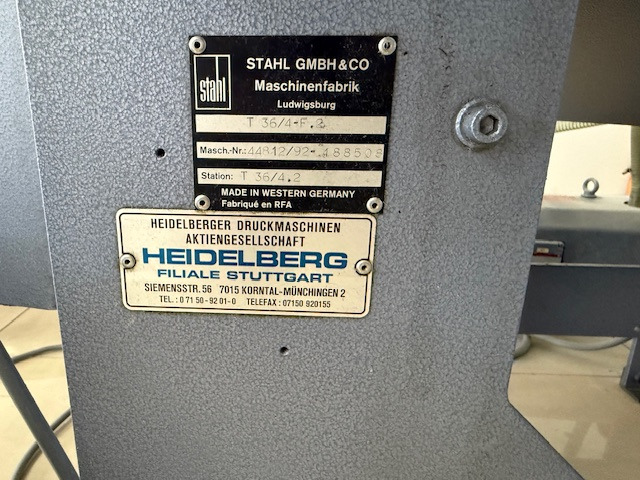 Stahl T 36/4-F - Piegatrice: foto 4 Stahl T 36/4-F - Piegatrice: foto 4