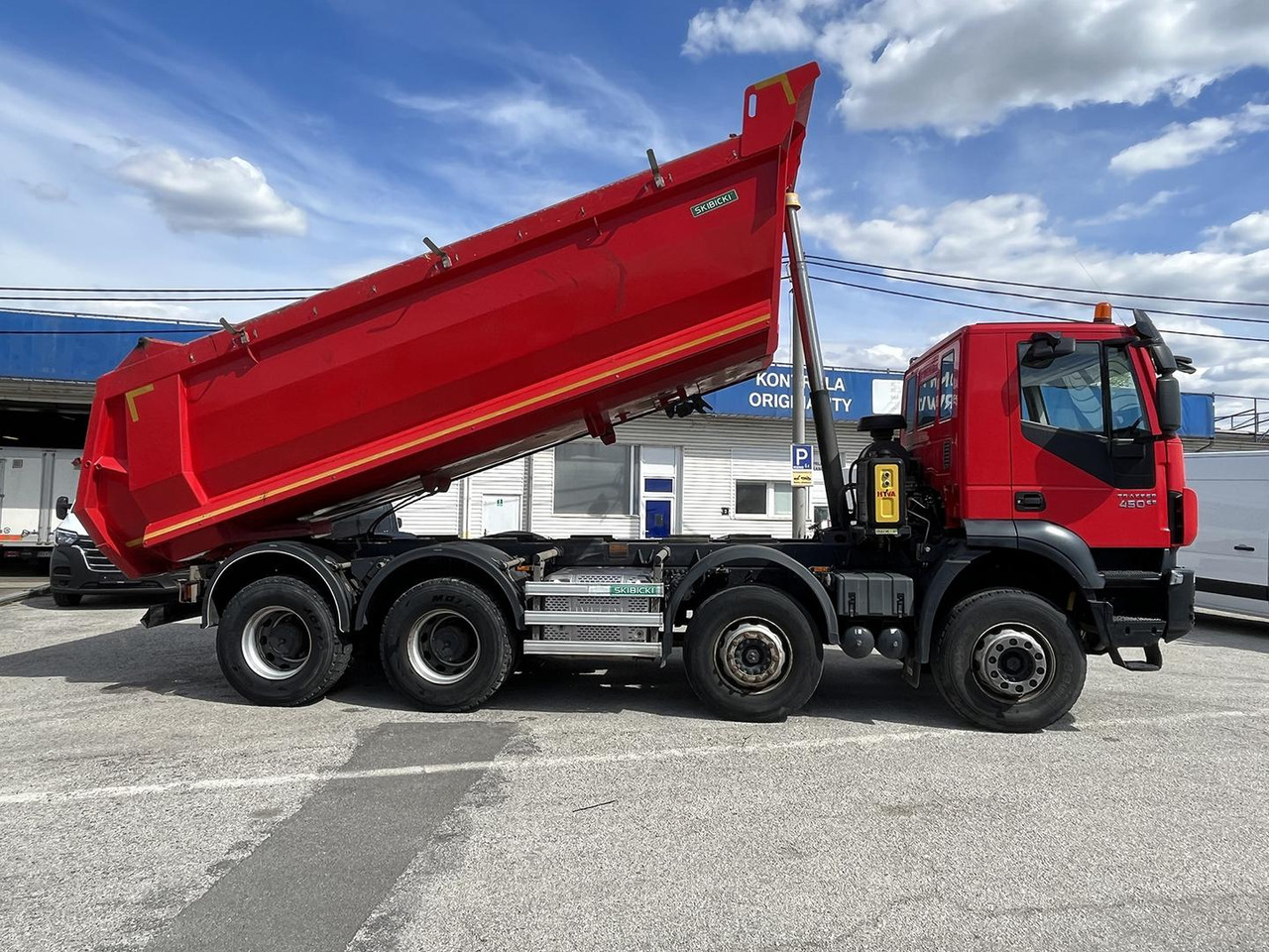 Autocarro ribaltabile Iveco TRAKKER 8x4, 450, Sklápač: foto 9