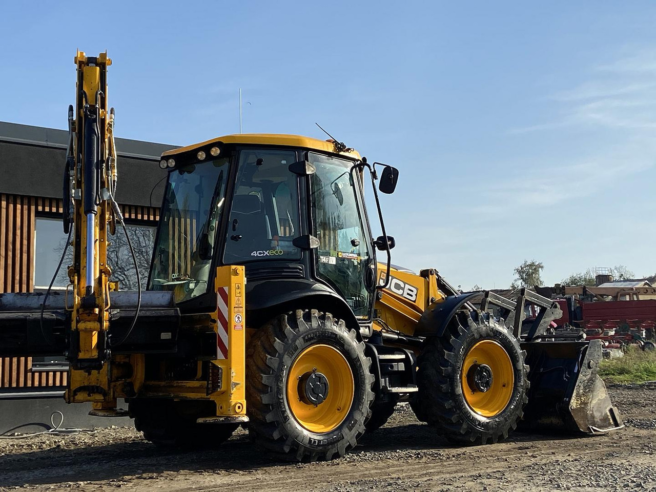 Terna JCB 4CX ECO, Joystic, Traktobager: foto 9