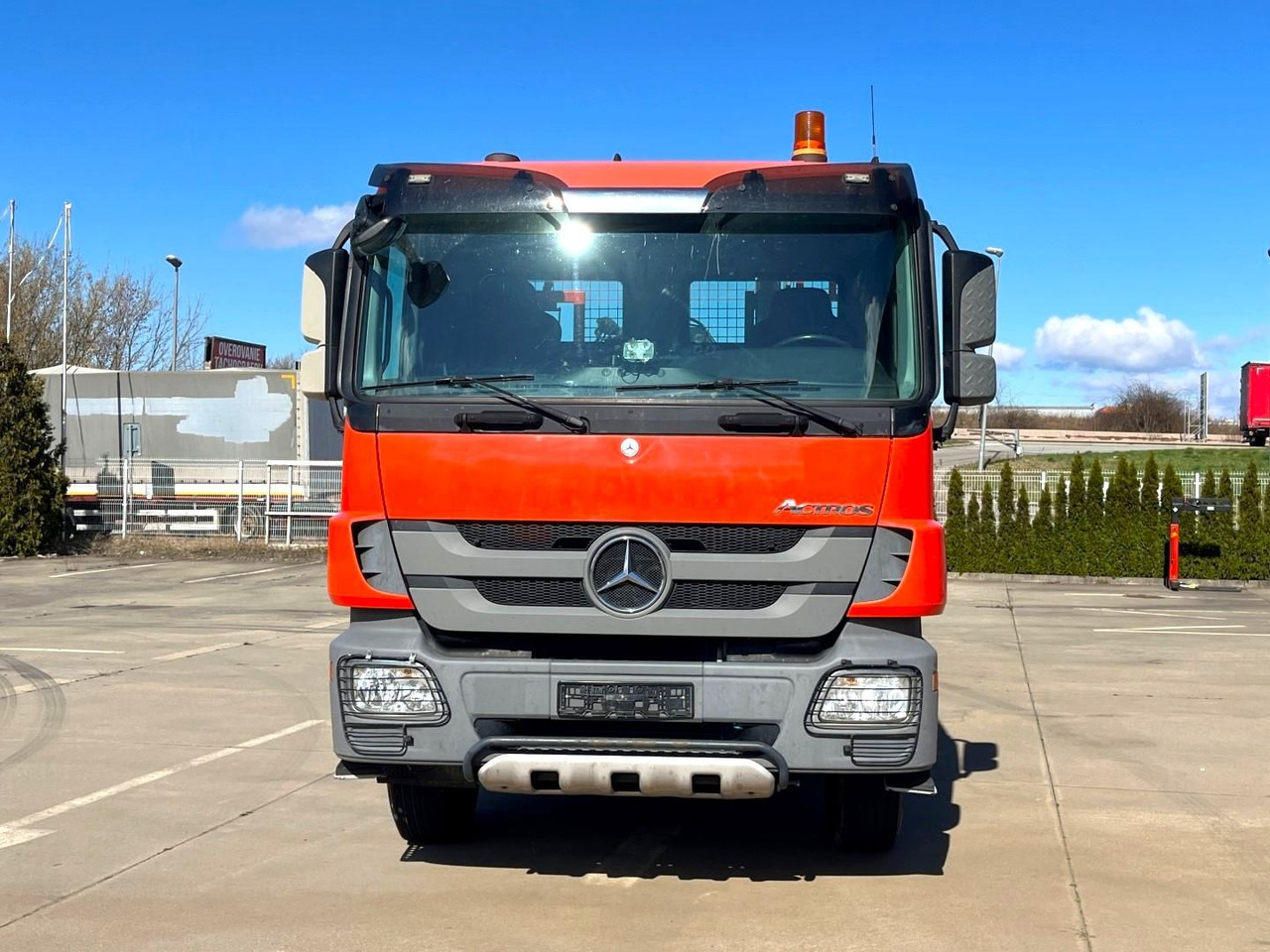 Mercedes truck Actros, Haib 166, 2636 - Autocarro con pianale/ Cassone fisso, Camion con gru: foto 2 Mercedes truck Actros, Haib 166, 2636 - Autocarro con pianale/ Cassone fisso, Camion con gru: foto 2