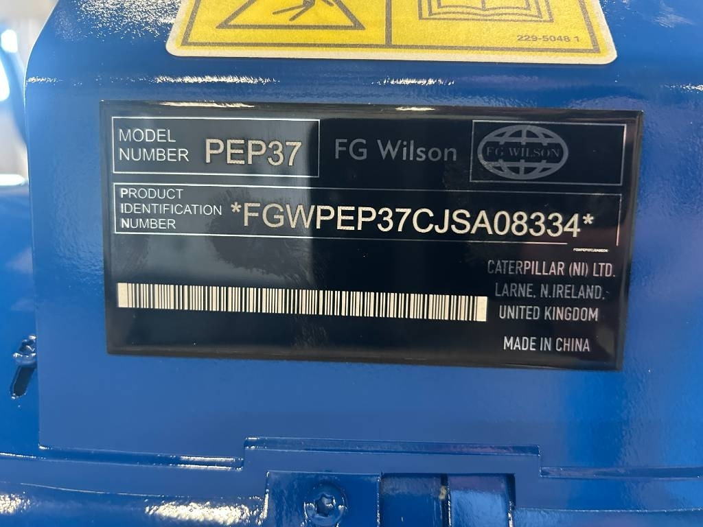 Gruppo elettrogeno nuovo FG Wilson P33-3 - 33 kVA Open Genset - DPX-16003-O: foto 21