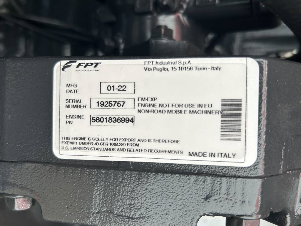 Gruppo elettrogeno nuovo Iveco NEF67TM7 - 220 kVA Generator - DPX-19794: foto 16