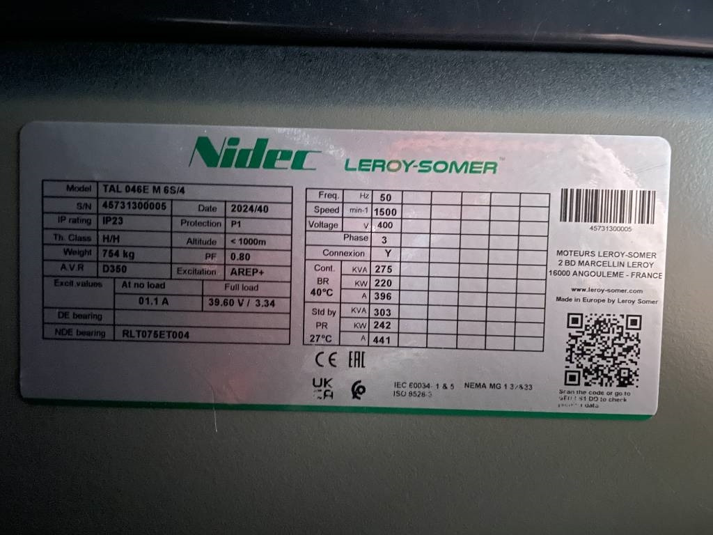 Scania DC09 - 300 kVA Generator - DPX-17947 - Gruppo elettrogeno: foto 3 Scania DC09 - 300 kVA Generator - DPX-17947 - Gruppo elettrogeno: foto 3