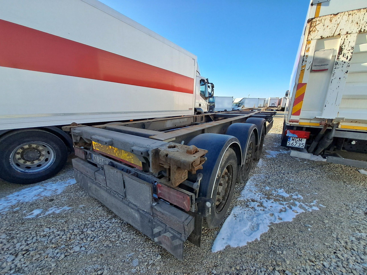 FLIEGL SDS 380 POD KONTENERY - Rimorchio portacontainer/ Caisse interchangeable: foto 5 FLIEGL SDS 380 POD KONTENERY - Rimorchio portacontainer/ Caisse interchangeable: foto 5