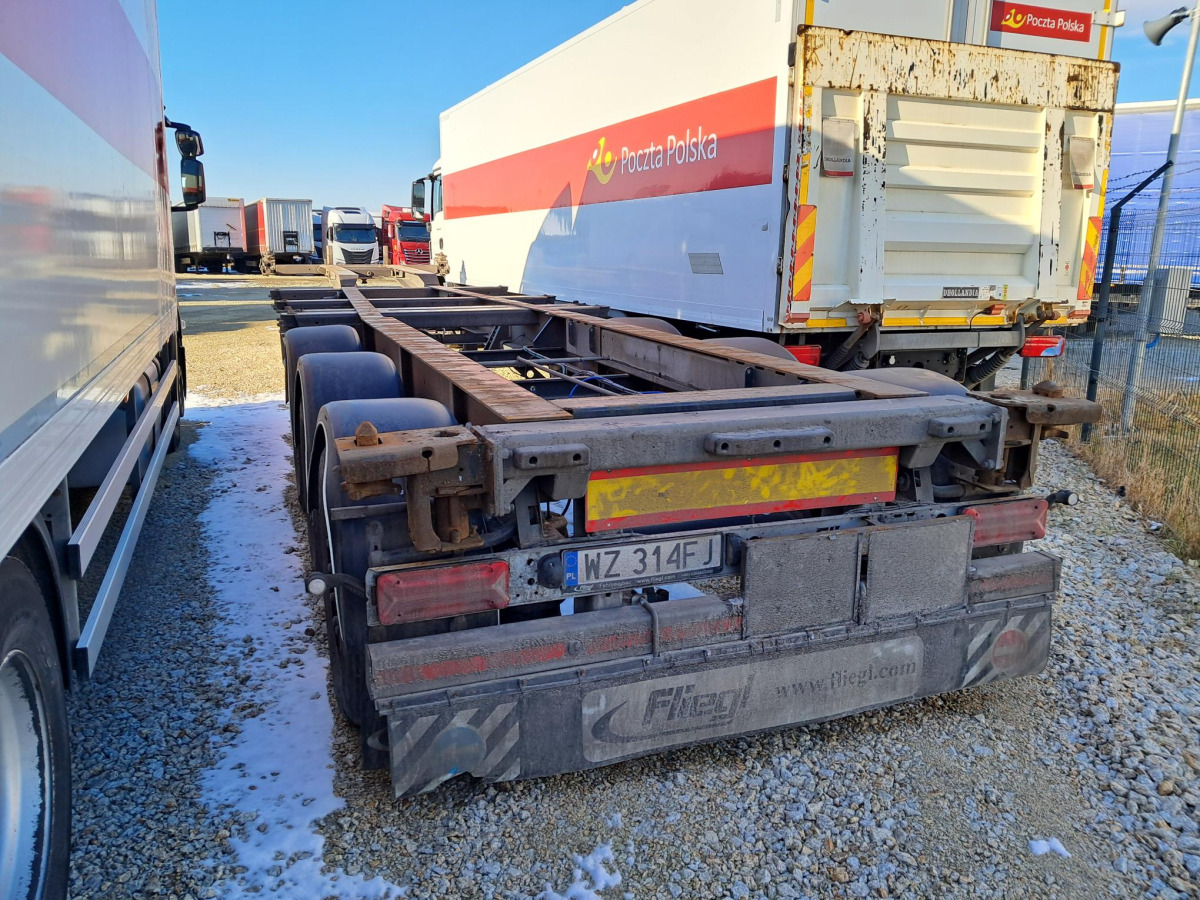 FLIEGL SDS 380 POD KONTENERY - Rimorchio portacontainer/ Caisse interchangeable: foto 3 FLIEGL SDS 380 POD KONTENERY - Rimorchio portacontainer/ Caisse interchangeable: foto 3
