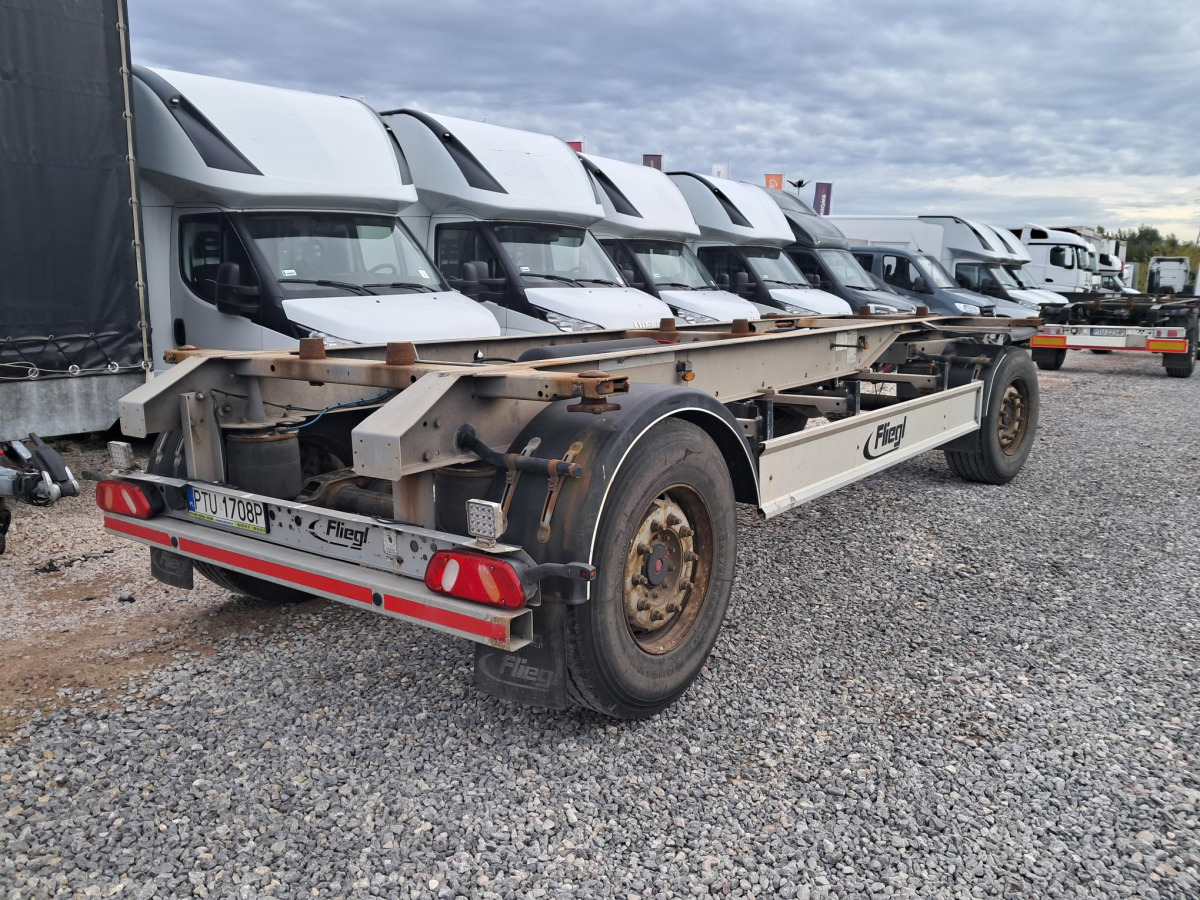 FLIEGL ZWP 180 POD KONTENERY - Rimorchio portacontainer/ Caisse interchangeable: foto 4 FLIEGL ZWP 180 POD KONTENERY - Rimorchio portacontainer/ Caisse interchangeable: foto 4