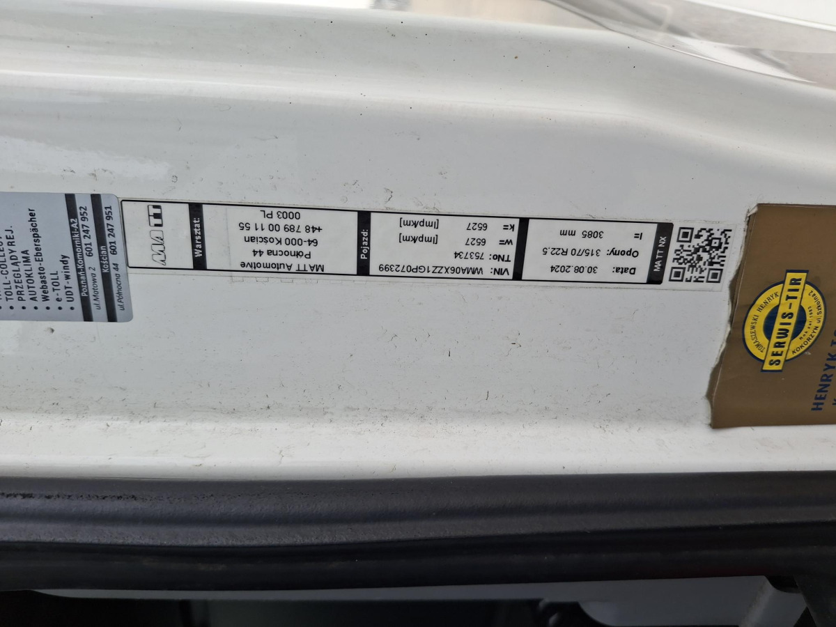 Camion centinato MAN TGX 18.400 SOLÓWKA: foto 13