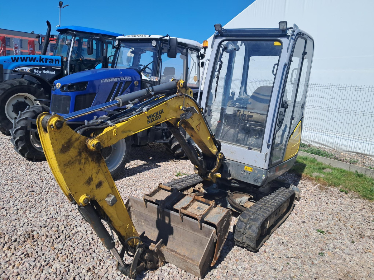 Minikoparka gąsienicowa WACKER NEUSON ET18 - 2021 - 1597 mth - 3 łyżki - Miniescavatore: foto 2 Minikoparka gąsienicowa WACKER NEUSON ET18 - 2021 - 1597 mth - 3 łyżki - Miniescavatore: foto 2