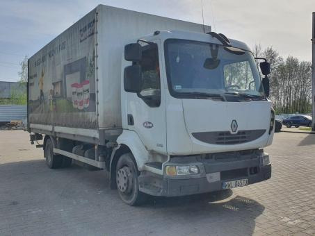 RENAULT MIDLUM SKRZYNIOWY - Autocarro con pianale/ Cassone fisso: foto 1 RENAULT MIDLUM SKRZYNIOWY - Autocarro con pianale/ Cassone fisso: foto 1