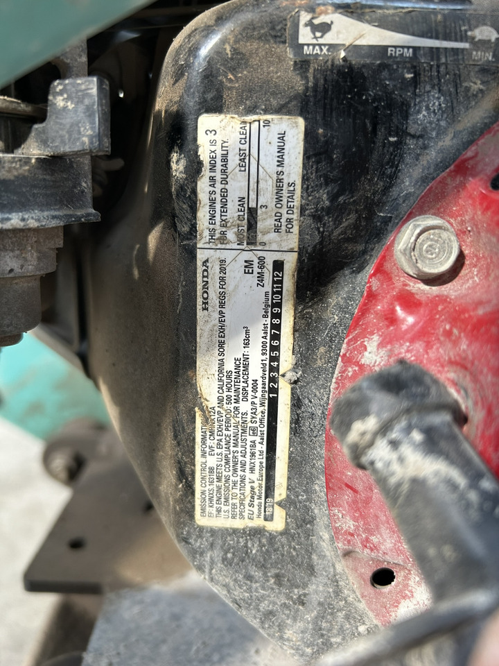 Piastra vibrante Zagęszczarka AMMANN APF 20/50 - 2019 - 500mm - 20kN - Honda GX160: foto 15