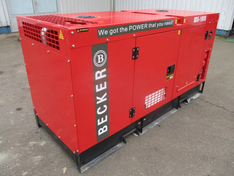Becker BDG-100S , New Diesel generator , 100 KVA, 3 Phase - Gruppo elettrogeno: foto 1 Becker BDG-100S , New Diesel generator , 100 KVA, 3 Phase - Gruppo elettrogeno: foto 1