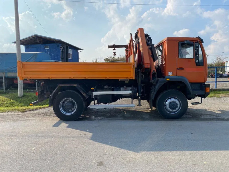Autocarro ribaltabile, Camion con gru MAN LE 18-280 , 4X4 , Tipper , Palfinger PK 9501: foto 6
