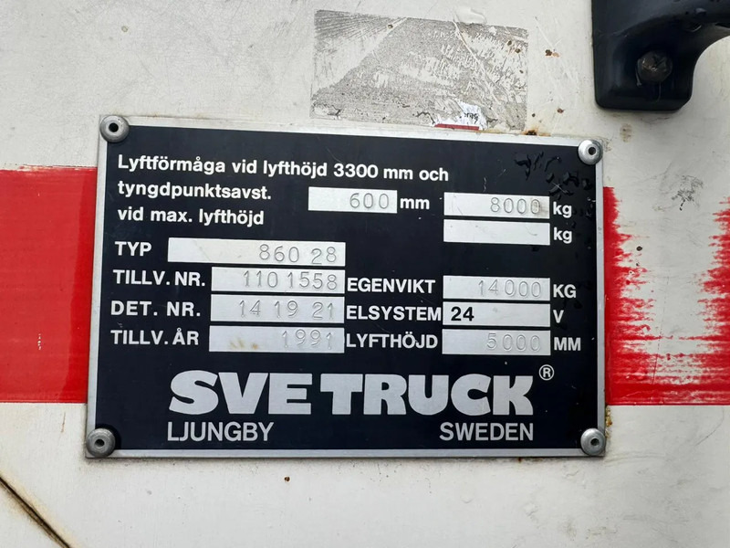 Carrello elevatore diesel Svetruck 860-28 Pneumatic Tire Forklift: foto 10