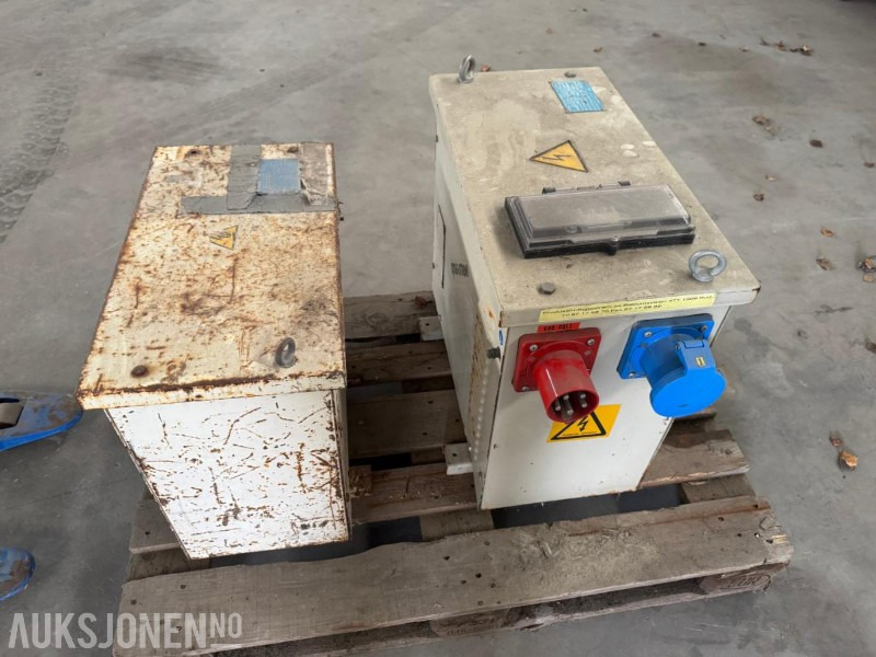 2 stk trafoer - Attrezzatura da costruzione: foto 1 2 stk trafoer - Attrezzatura da costruzione: foto 1