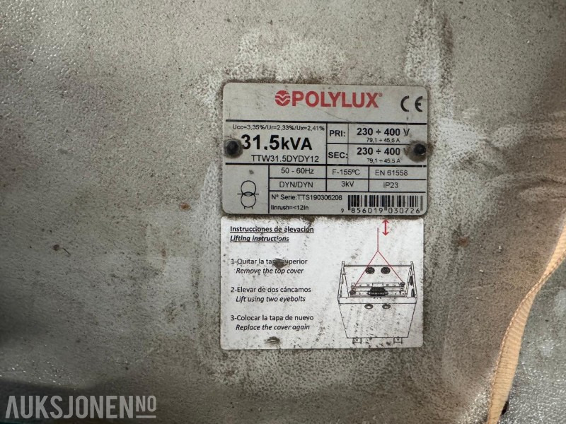 2 stk trafoer - Attrezzatura da costruzione: foto 2 2 stk trafoer - Attrezzatura da costruzione: foto 2