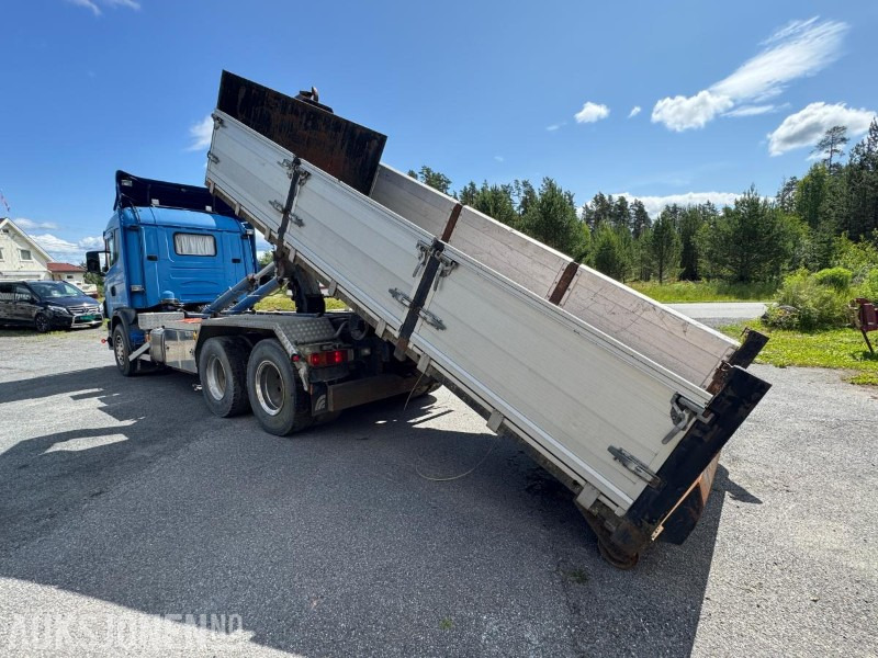 2001 Scania R 164GB 6X2NA 480 / krokbil med flak og uttak for kran - Autocarro scarrabile: foto 3 2001 Scania R 164GB 6X2NA 480 / krokbil med flak og uttak for kran - Autocarro scarrabile: foto 3