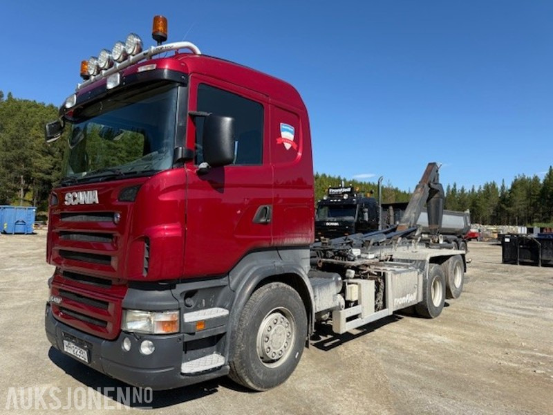 2004 Scania R-serie krokbil med multilift hlz26m krok - Autocarro scarrabile: foto 1 2004 Scania R-serie krokbil med multilift hlz26m krok - Autocarro scarrabile: foto 1