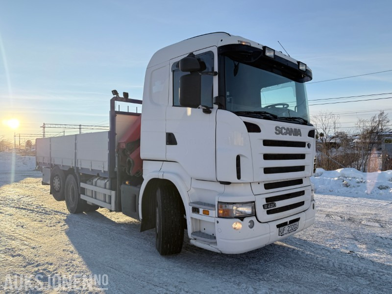 2004 Scania R420 6X2 Kranbil - HMF 1430 kran - NY EU! - Camion con gru: foto 3 2004 Scania R420 6X2 Kranbil - HMF 1430 kran - NY EU! - Camion con gru: foto 3