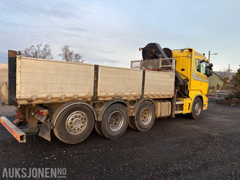 Camion con gru 2006 Scania R-serie 8x4 tipp, kran: foto 8 Camion con gru 2006 Scania R-serie 8x4 tipp, kran: foto 8