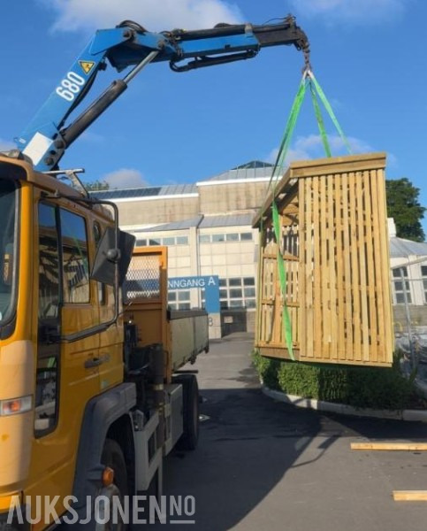 2006 Volvo FL6 med tipp og kran NYLIG EU OK TIL 22.10.2026 - Camion con gru: foto 3 2006 Volvo FL6 med tipp og kran NYLIG EU OK TIL 22.10.2026 - Camion con gru: foto 3