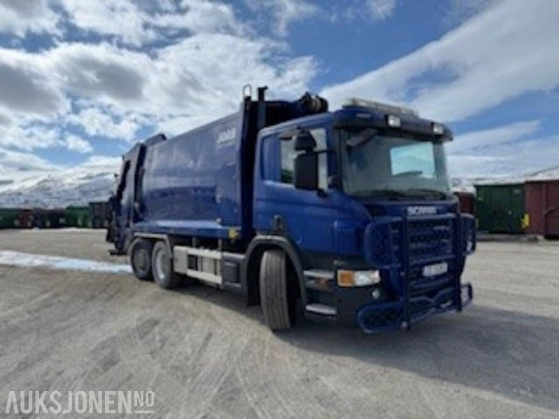 2009 Scania P400 6X2 Komprimatorbil - Camion immondizia: foto 1 2009 Scania P400 6X2 Komprimatorbil - Camion immondizia: foto 1