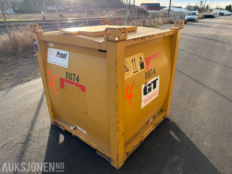 2011 Fuel Proof 1000L dieseltank m/ kran og koblinger - Attrezzatura da costruzione: foto 4 2011 Fuel Proof 1000L dieseltank m/ kran og koblinger - Attrezzatura da costruzione: foto 4