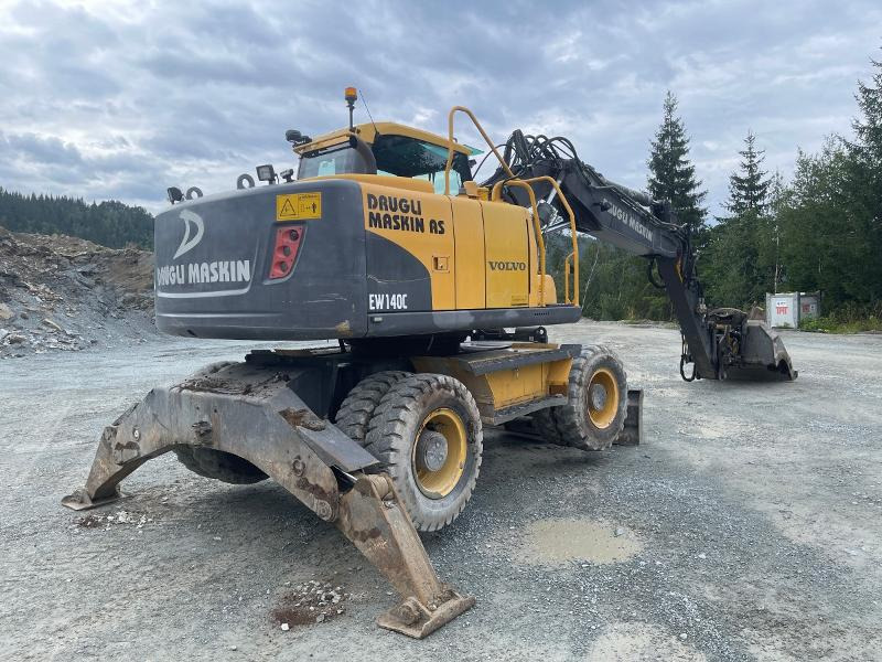 2011 Volvo EW140C Hjulgraver - VA-bom - Sentralsmøring - Bunkringspumpe - Engcon Tiltrotator med klype - Pusseskuffe - Escavatore: foto 4 2011 Volvo EW140C Hjulgraver - VA-bom - Sentralsmøring - Bunkringspumpe - Engcon Tiltrotator med klype - Pusseskuffe - Escavatore: foto 4