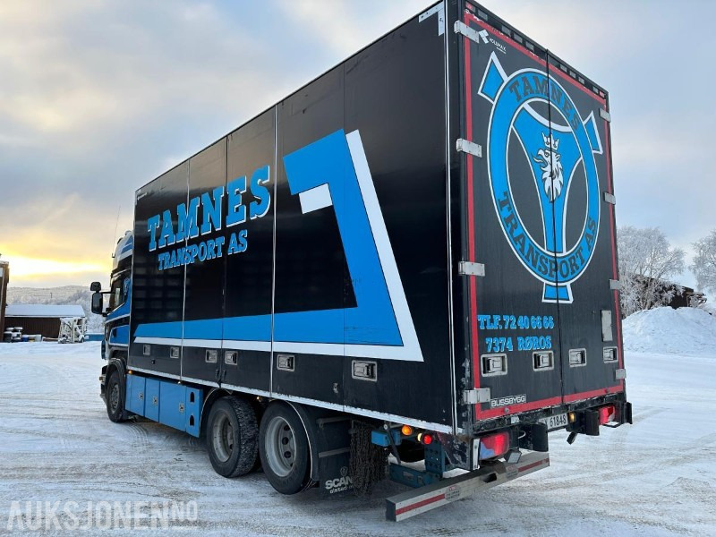 2012 Scania R-serie R560 6x2 skapbil med sideåpning - Autocarro furgonato: foto 4 2012 Scania R-serie R560 6x2 skapbil med sideåpning - Autocarro furgonato: foto 4