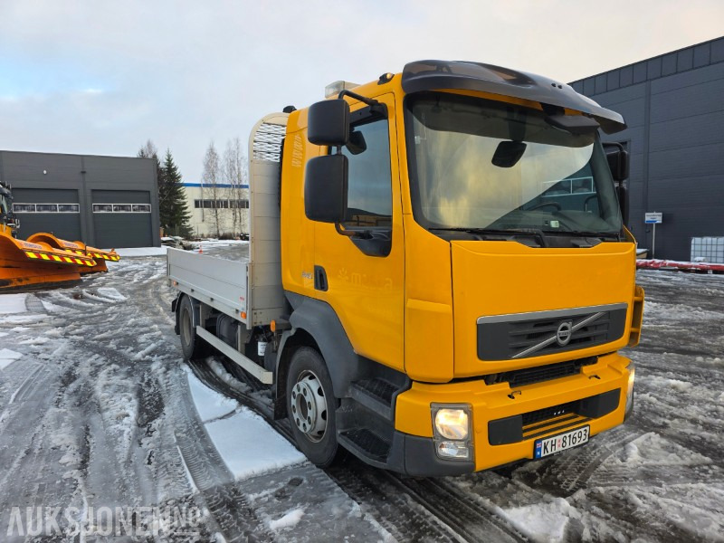 2012 Volvo FL 612 lastebil med plan - Autocarro con pianale/ Cassone fisso: foto 2 2012 Volvo FL 612 lastebil med plan - Autocarro con pianale/ Cassone fisso: foto 2