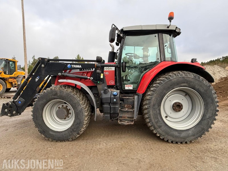 2013 Massey Ferguson 7616 Dyna-6 med Trima +5.1P frontlaster - Trattore: foto 2 2013 Massey Ferguson 7616 Dyna-6 med Trima +5.1P frontlaster - Trattore: foto 2