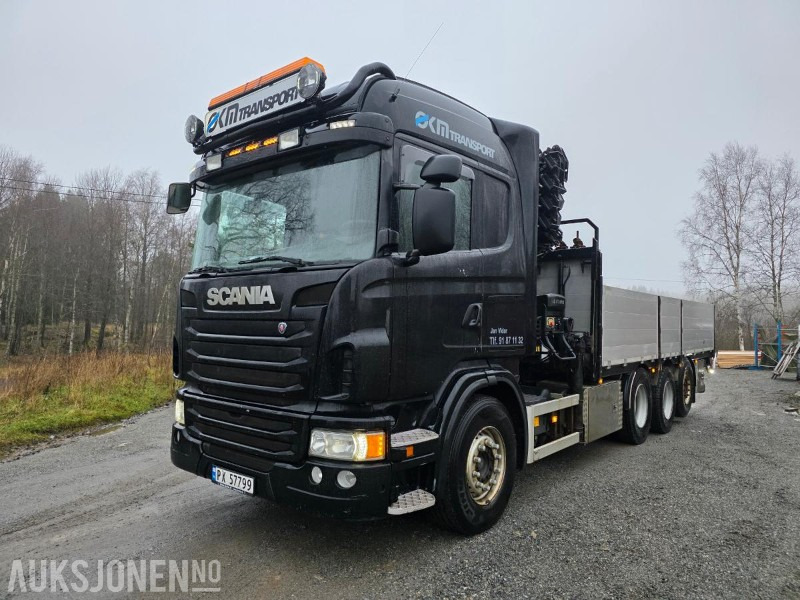 2013 SCANIA G480 8X4 KRANBIL • HIAB XS 377 E-8 HIPRO • EURO 5 • KRAN GODKJENT TIL 05/2026 - Camion con gru: foto 1 2013 SCANIA G480 8X4 KRANBIL • HIAB XS 377 E-8 HIPRO • EURO 5 • KRAN GODKJENT TIL 05/2026 - Camion con gru: foto 1