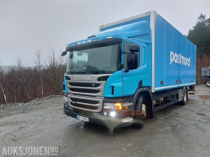 2013 Scania P-serie p280 lav km sideåpning på skap EURO 5 eu ok 11.2026 - Autocarro furgonato: foto 1 2013 Scania P-serie p280 lav km sideåpning på skap EURO 5 eu ok 11.2026 - Autocarro furgonato: foto 1