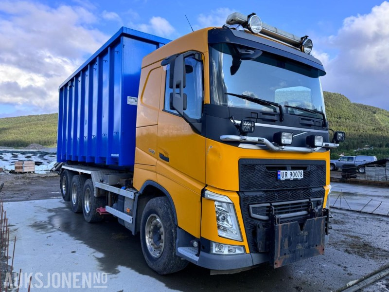 2013 Volvo FH540 Brøyterigget Krokbil - 8x4 Tandem - Palfinger 22 tonns hydraulisk krokløft - Autocarro scarrabile: foto 3 2013 Volvo FH540 Brøyterigget Krokbil - 8x4 Tandem - Palfinger 22 tonns hydraulisk krokløft - Autocarro scarrabile: foto 3
