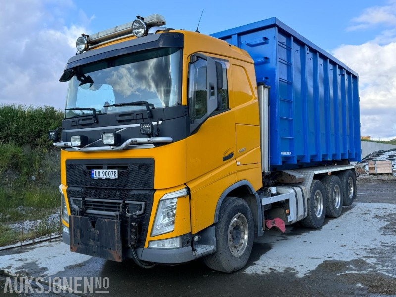 2013 Volvo FH540 Brøyterigget Krokbil - 8x4 Tandem - Palfinger 22 tonns hydraulisk krokløft - Autocarro scarrabile: foto 1 2013 Volvo FH540 Brøyterigget Krokbil - 8x4 Tandem - Palfinger 22 tonns hydraulisk krokløft - Autocarro scarrabile: foto 1