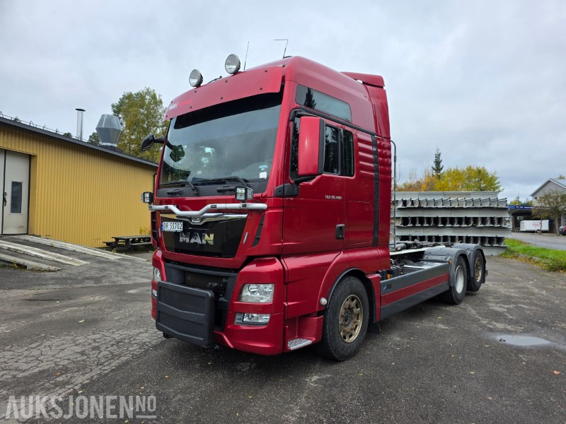 Autocarro scarrabile 2014 MAN TGX 26.480 6X2-4 BL 18 T krok leveres med ny EU: foto 1