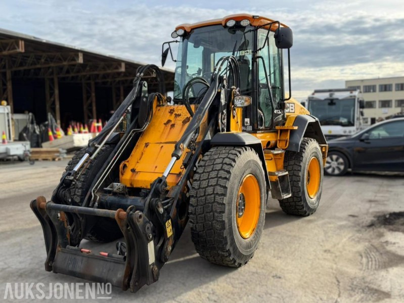 Pala gommata 2015 JCB 413K - 9-tonns hjullaster | SERVICEAVTALE GRAMMER JOYSTICK AUTO-KLIMA LED 1897 TIMER!: foto 1