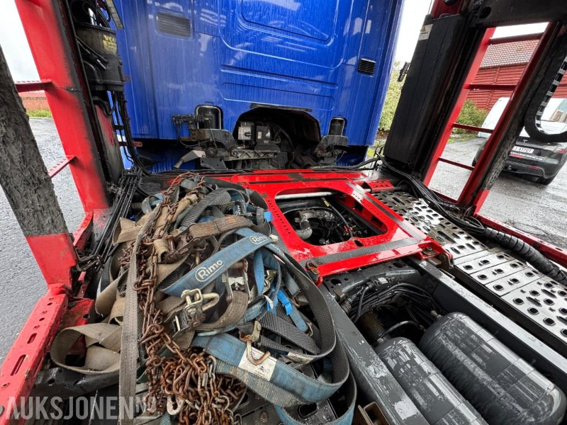 Camion bisarca 2015 Scania P 450 biltransport med henger / EU-godkjent: foto 14