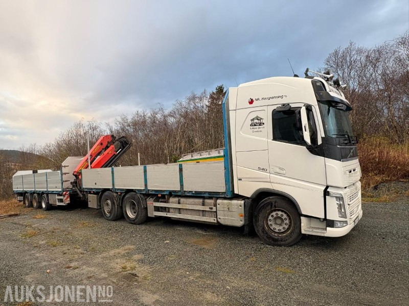 2015 VOLVO FH540 6x2 KRANBIL med Palfinger PK16502 - Camion con gru: foto 4 2015 VOLVO FH540 6x2 KRANBIL med Palfinger PK16502 - Camion con gru: foto 4
