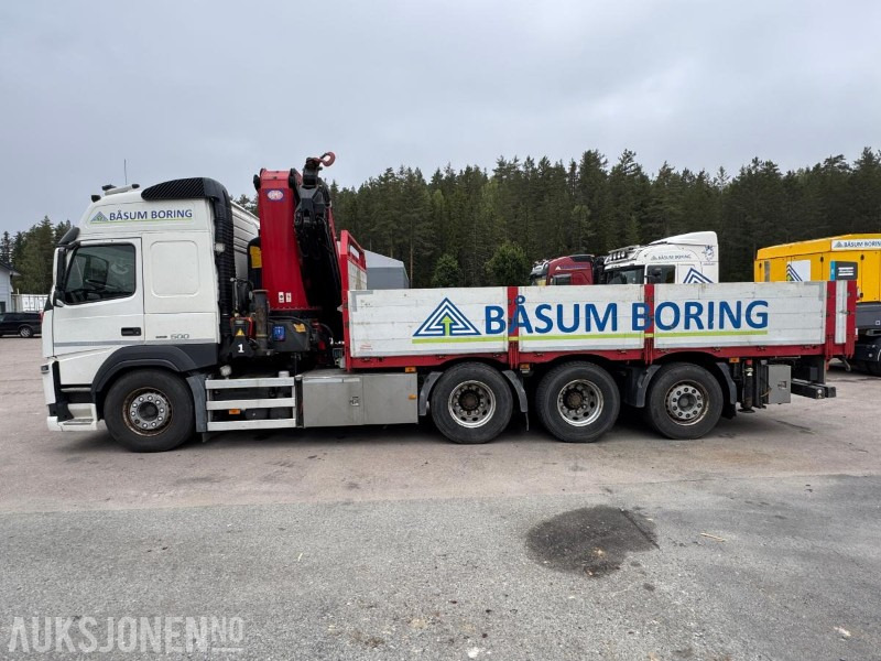 2015 Volvo FM 500 kranbil / 8x4 / HMF 5020-K6 kran / 88464 km - Camion con gru: foto 2 2015 Volvo FM 500 kranbil / 8x4 / HMF 5020-K6 kran / 88464 km - Camion con gru: foto 2