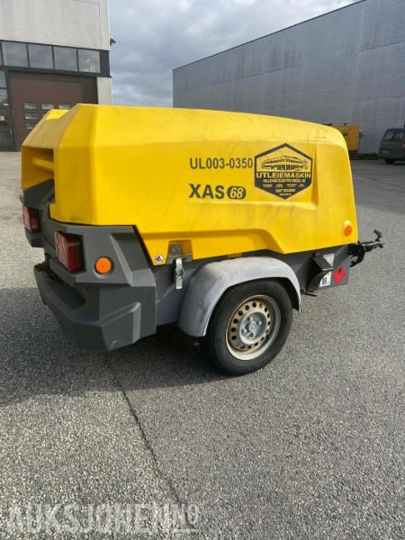 2016 Atlas Copco XAS 68KD luftkompressor - 1367 timer. - Perforatrice: foto 1 2016 Atlas Copco XAS 68KD luftkompressor - 1367 timer. - Perforatrice: foto 1