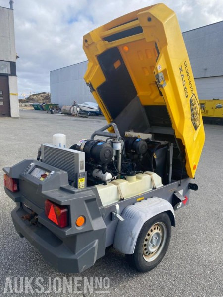 2016 Atlas Copco XAS 68KD luftkompressor - 1367 timer. - Perforatrice: foto 2 2016 Atlas Copco XAS 68KD luftkompressor - 1367 timer. - Perforatrice: foto 2